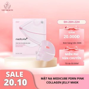 mặt nạ medicube pdrn pink