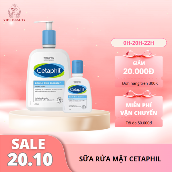 Sữa rửa mặt Cetaphil