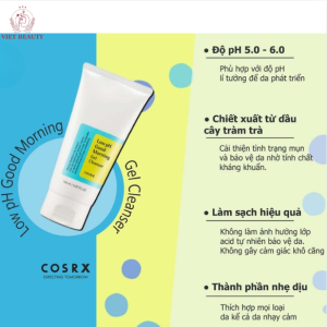 Giới thiệu về sữa rửa mặt cosrx