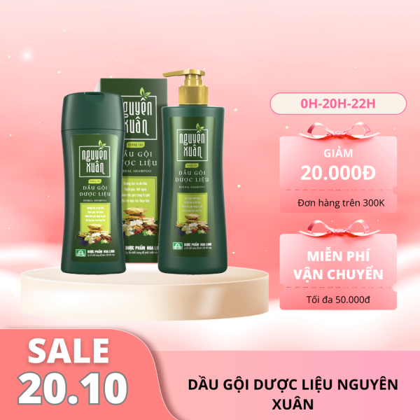 Dầu gội dược liệu nguyên xuân