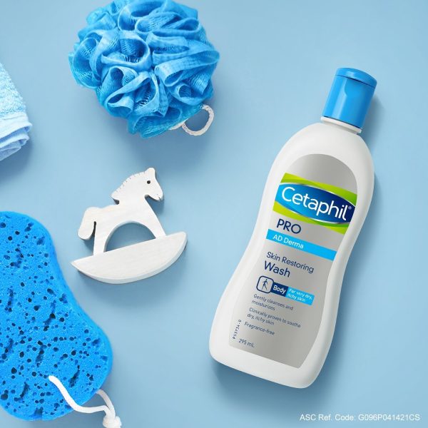 sữa tắm cetaphil pro ad derma skin restoring wash